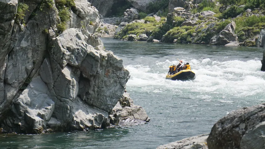 四国吉野川ラフティング
