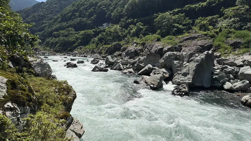 四国吉野川ラフティング