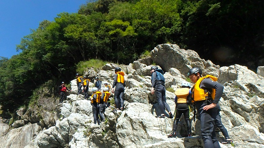 四国吉野川ラフティング
