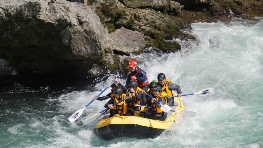 四国吉野川ラフティング